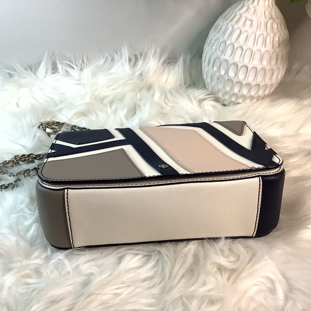 Tory Burch Robinson Fret Patchwork Shoulder Bag, … - image 7